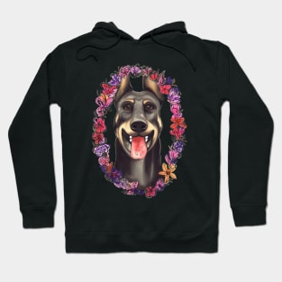 Doberman Portrait Hoodie